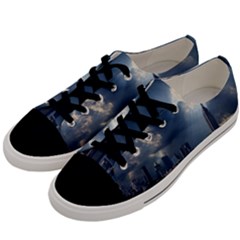 New York America New York Skyline Men s Low Top Canvas Sneakers by Celenk