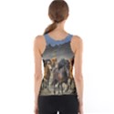 Horses Stampede Nature Running Tank Top View2