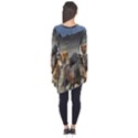 Horses Stampede Nature Running Long Sleeve Tunic  View2