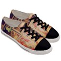 Cream Dollhouse Men s Low Top Canvas Sneakers View3