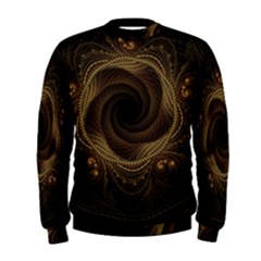 Beads Fractal Abstract Pattern Men s Sweatshirt