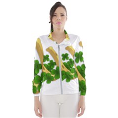  St  Patricks Day  Wind Breaker (women) by Valentinaart