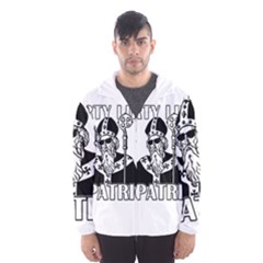  St  Patricks Day  Hooded Wind Breaker (men) by Valentinaart