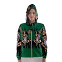 St. Patricks day  Hooded Wind Breaker (Women) View1