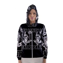  St  Patricks Day  Hooded Wind Breaker (women) by Valentinaart