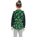St. Patricks day clover pattern Kid s Puffer Vest View2