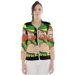 St  Patricks Day Wind Breaker (women) by Valentinaart