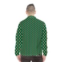Irish Flag Green White Orange on Green St. Patrick s Day Ireland Wind Breaker (Men) View2