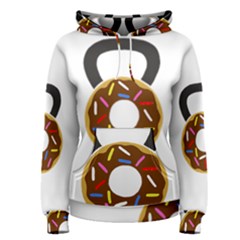 Kettlebelldonut Women s Pullover Hoodie by amfit