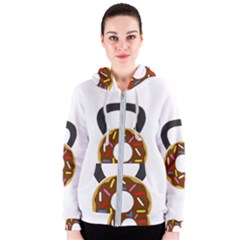 Kettlebelldonut Women s Zipper Hoodie by amfit