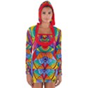Arcturian Insight Grid - Long Sleeve Hooded T-shirt View1