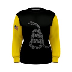 Gadsden Flag Don t Tread On Me Women s Sweatshirt by snek