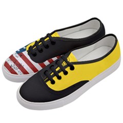 Gadsden Flag Don t Tread On Me Women s Classic Low Top Sneakers by snek