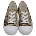 Train Vintage Tracks Travel Old Kids  Low Top Canvas Sneakers View1