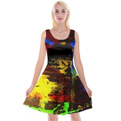 Balboa   Island On A Sand 11 Reversible Velvet Sleeveless Dress by bestdesignintheworld