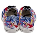 United States Of America Usa  Images Independence Day Men s Low Top Canvas Sneakers View4