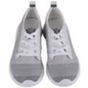Elegant Shades Of Gray Stripes Pattern Striped Women s Lightweight Sports Shoes View1