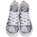 Marble Tiles Rock Stone Statues Kid s Hi-Top Skate Sneakers View1