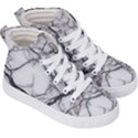 Marble Tiles Rock Stone Statues Kid s Hi-Top Skate Sneakers View3
