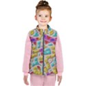 3d shapes on a grey background                             Kid s Puffer Vest View1