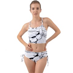 Dog Leash Lead Running Animal Mini Tank Bikini Set by Nexatart