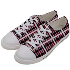 Patriotic Y Men s Low Top Canvas Sneakers by moss