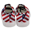 American Usa Flag Vertical Women s Classic Low Top Sneakers View4
