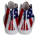 American Usa Flag Vertical Men s Hi-Top Skate Sneakers View4