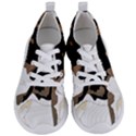 Black White Dog Beagle Pet Animal Women s Lightweight Sports Shoes View1