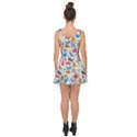 Funny Cute Colorful Cats Pattern Inside Out Casual Dress View2