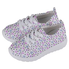 Hearts And Star Dot White Kids  Lightweight Sports Shoes by snowwhitegirl