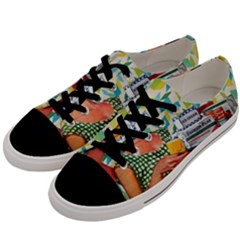 Retro Cokk Men s Low Top Canvas Sneakers by vintage2030