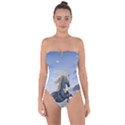 Wonderful Wild Fantasy Horse On The Beach Tie Back One Piece Swimsuit View1