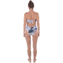 Wonderful Wild Fantasy Horse On The Beach Tie Back One Piece Swimsuit View2