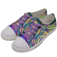 Happy Women s Low Top Canvas Sneakers by nicholakarma