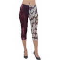 Wordsworth Red Mix 2 Lightweight Velour Capri Leggings  View1