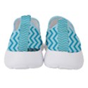 Chevron Shark Pattern Women s Slip On Sneakers View4