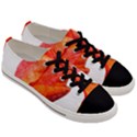 Red Tulip, watercolor art Men s Low Top Canvas Sneakers View3