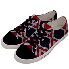 Patriotic 006 Men s Low Top Canvas Sneakers by mrozarsneakers