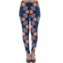 Pattern Tile Background Seamless Lightweight Velour Leggings View1