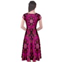 The Star Above Everything Shining Clear And Bright Cap Sleeve Wrap Front Dress View2