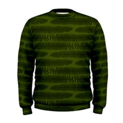 Seaweed Green Men s Sweatshirt by WensdaiAmbrose