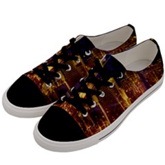 City View San Francisco Usa Men s Low Top Canvas Sneakers by Pakrebo