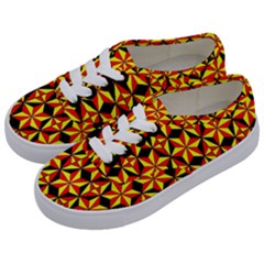 Geo Pattern 1 Kids  Classic Low Top Sneakers by ArtworkByPatrick