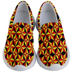 Geo Pattern 1 Kids  Lightweight Slip Ons by ArtworkByPatrick