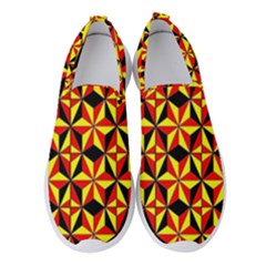 Geo Pattern 1 Women s Slip On Sneakers by ArtworkByPatrick