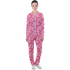 Phlox Spring April May Pink Casual Jacket And Pants Set by Pakrebo