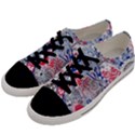 Floral Jungle  Men s Low Top Canvas Sneakers View2