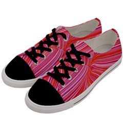Electric Field Art Iii Men s Low Top Canvas Sneakers by okhismakingart