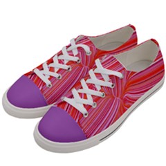 Electric Field Art Iii Women s Low Top Canvas Sneakers by okhismakingart